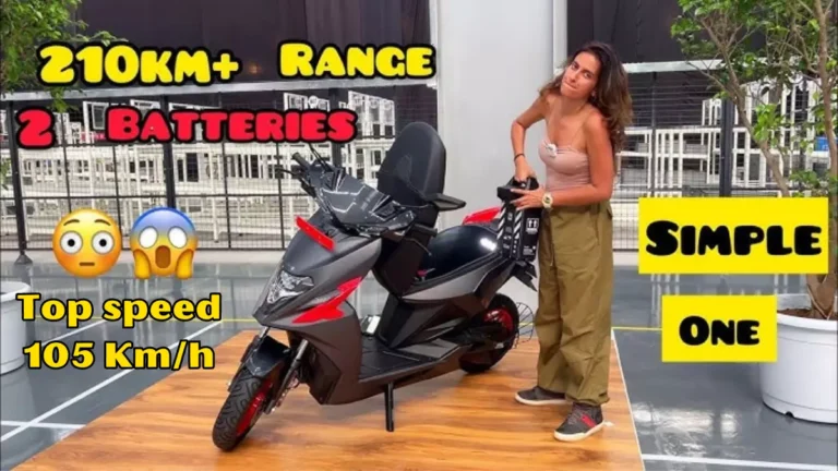 India's Best electric scooter in budget Simple One Dual Tone
